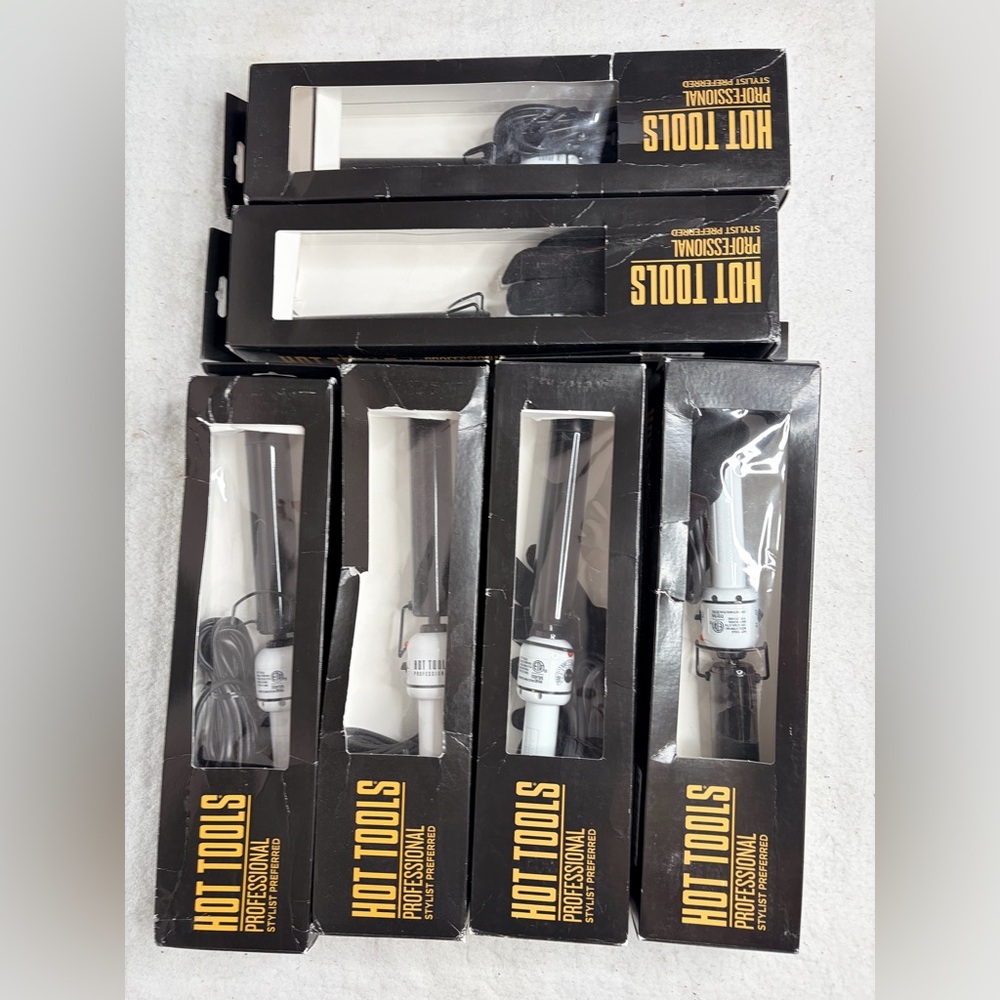 Hot Tools Professional Curling Iron Set 5 NEW